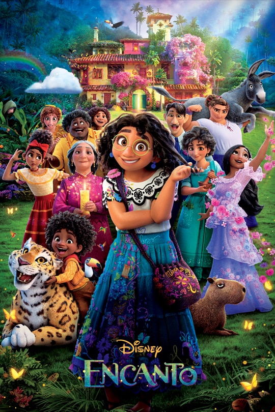 Disney Encanto 2021, a magical family with a miracle that slowly fades away.