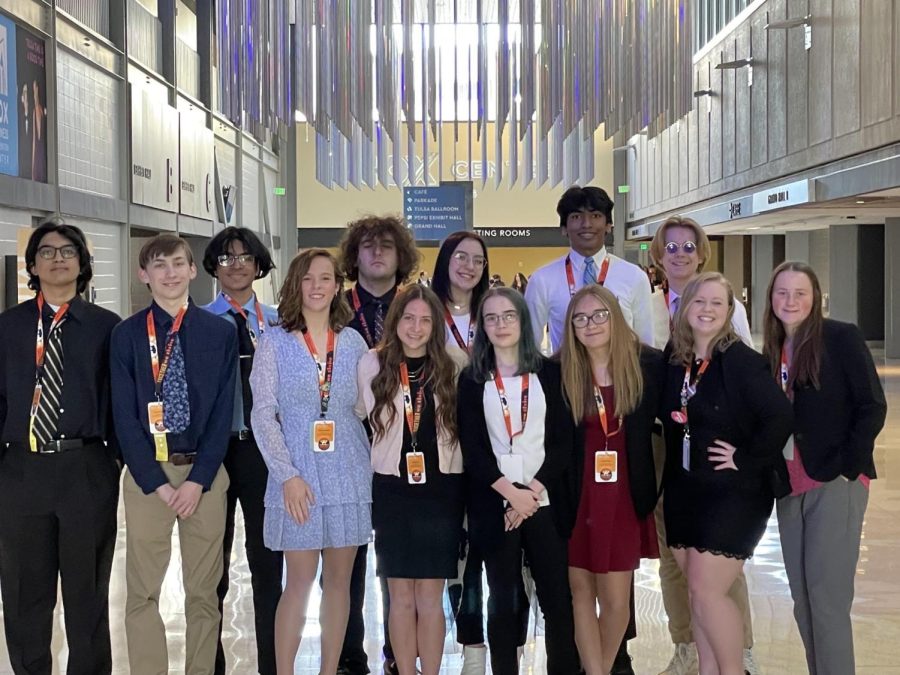 BPA goes to state and has multiple opportunities to go to nationals. they started preparing for state at the beginning of the year. (Rohit Reddy, Garrett Shaver, Albin John, Brianne Abbott, Cooper Thaxton, Emily Steele, Kenzie Strong, Morgan Hall, Ryan Thomas, Katelyn Rice, Dylan Carlisle, Nicole Gilbert, Avery Steele)