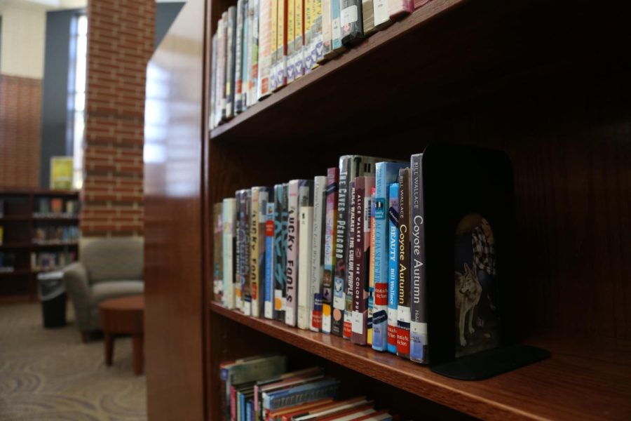 The library is an opportunity for students experience stories of all kinds.