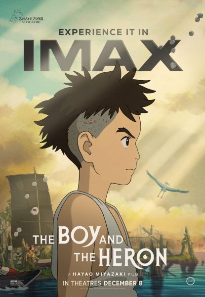 Movie poster for the new Studio Ghibli film, The Boy and The Heron. Also the last Hayao Miyazaki film he will produce.