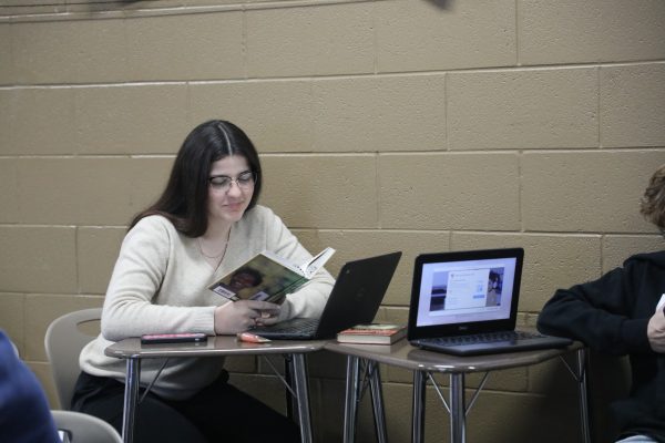 The Enligish Department selected books for upcoming years based on students engagement in past assignments. “I would say if its a book where I can tell that students arent into it, the next time an opportunity comes up to select a different book I usually do,” English II teacher Courtney Crauthers said.
